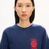 Broderad tröja i bomull med ”Kenzo Paris Emblem” Broderad tröja i bomull med ”Kenzo Paris Emblem”