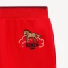 Broderade joggingbyxor i frotté med motivet ”Lunar New Year”