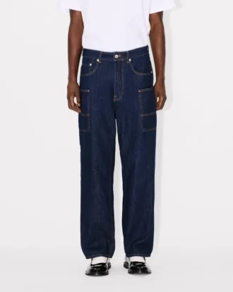 Cargo Monkey Fit-jeans i japansk denim