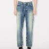 Cargo Monkey Fit-jeans i japansk denim