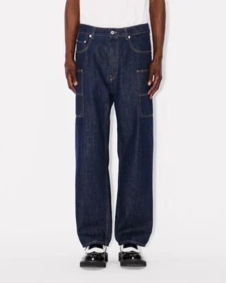 Cargo Monkey Fit-jeans i japansk denim