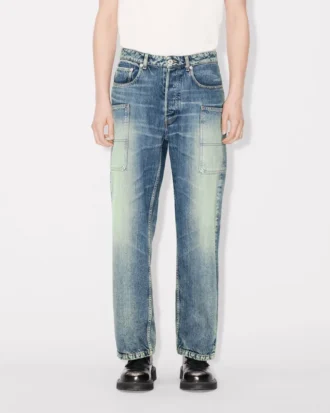 Cargo Monkey Fit-jeans i japansk denim