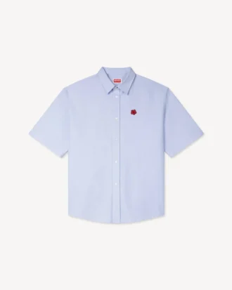 Casualskjorta med broderat ”Boke Flower”-mönster