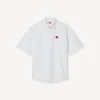 Casualskjorta med broderat ”Boke Flower”-mönster