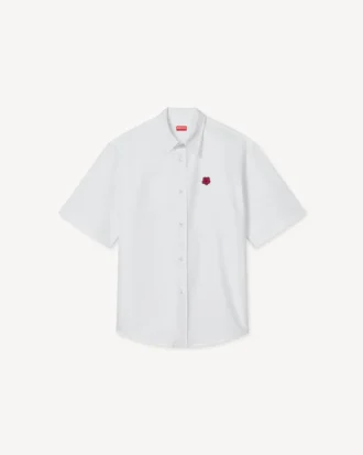 Casualskjorta med broderat ”Boke Flower”-mönster