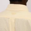Casualskjorta med broderat ”Boke Flower”-mönster i seersucker-bomull Casualskjorta med broderat ”Boke Flower”-mönster i seersucker-bomull