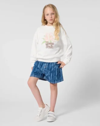 Eden Jungle-shorts i denim