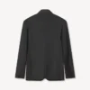 Enkelknäppt skräddarsydd kimono-blazer i jungfruull Enkelknäppt skräddarsydd kimono-blazer i jungfruull