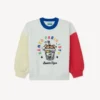’Happy Sweet’ broderad tröja i frotté