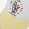 ”Happy Sweet”-keps i bomull och mesh