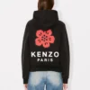 Hoodie med broderat ”Boke Flower”-mönster Hoodie med broderat ”Boke Flower”-mönster