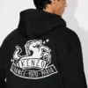 Hoodie med dragkedja och broderi ”Lunar New Year” i bomull Hoodie med dragkedja och broderi ”Lunar New Year” i bomull