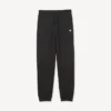 Joggingbyxor i bomull med broderat ”Boke Flower”-mönster