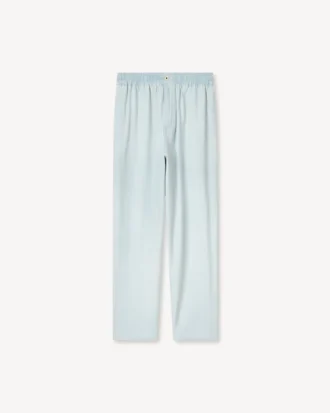 Joggingbyxor i Stone Bleach Chambray