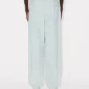 Joggingbyxor i Stone Bleach Chambray