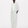 Joggingbyxor i Stone Bleach Chambray