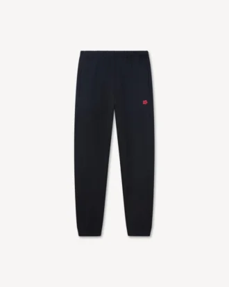 Joggingbyxor med broderat ”Boke Flower”-mönster
