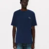 Kenzo Archive Rose’ broderad T-shirt i bomull