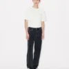 Kenzo Archive Rose’ broderad T-shirt i bomull