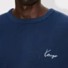 Kenzo Archive Rose’ broderad T-shirt i bomull