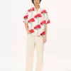 Kenzo Archive Rose’ hawaiisk kortärmad skjorta i bomull Kenzo Archive Rose’ hawaiisk kortärmad skjorta i bomull