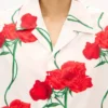 Kenzo Archive Rose’ hawaiisk kortärmad skjorta i bomull Kenzo Archive Rose’ hawaiisk kortärmad skjorta i bomull