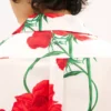 Kenzo Archive Rose’ hawaiisk kortärmad skjorta i bomull Kenzo Archive Rose’ hawaiisk kortärmad skjorta i bomull