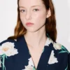 Kenzo Archive Rose’ Light kimonojacka i bomull