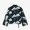 Kenzo Archive Rose’ Light kimonojacka i bomull