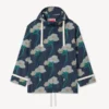 Kenzo Archive Rose’ militärparkas i teknisk taft Kenzo Archive Rose’ militärparkas i teknisk taft