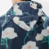 Kenzo Archive Rose’ militärparkas i teknisk taft Kenzo Archive Rose’ militärparkas i teknisk taft