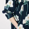Kenzo Archive Rose’ Oversized plisserad långklänning i bomull och silke Kenzo Archive Rose’ Oversized plisserad långklänning i bomull och silke