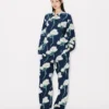 Kenzo Archive Rose’ pyjamasbyxor i bomull