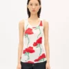Kenzo Archive Rose’ Skinny Tank Top