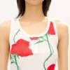 Kenzo Archive Rose’ Skinny Tank Top