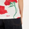 Kenzo Archive Rose’ Skinny Tank Top
