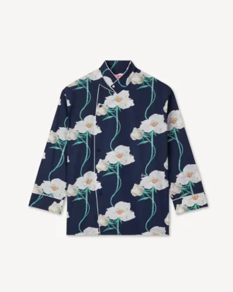 Kenzo Archive Rose-skjorta i bomull