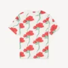 Kenzo Archive Rose T-shirt i bomull