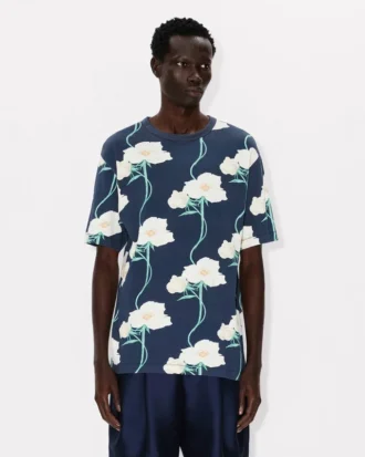Kenzo Archive Rose T-shirt i bomull