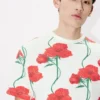 Kenzo Archive Rose T-shirt i bomull