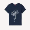 Kenzo Archive Rose’ T-shirt med konturtryck i bomull Kenzo Archive Rose’ T-shirt med konturtryck i bomull