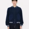 Kenzo Badges broderad Afterhood-blouson i bomull Kenzo Badges broderad Afterhood-blouson i bomull