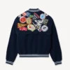 Kenzo Badges broderad Afterhood-blouson i bomull Kenzo Badges broderad Afterhood-blouson i bomull