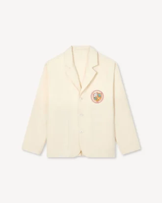 Kenzo Badges lätt arbetsjacka i bomull