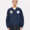 Kenzo Badges’ lätt bomberjacka Kenzo Badges’ lätt bomberjacka