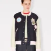 Kenzo Badges’ Oversized Varsity Blouson i ull