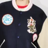 Kenzo Badges’ Oversized Varsity Blouson i ull