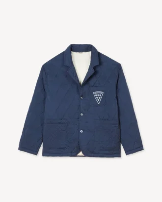 Kenzo Badges’ quiltad arbetsjacka i cupro