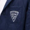 Kenzo Badges’ quiltad arbetsjacka i cupro Kenzo Badges’ quiltad arbetsjacka i cupro