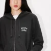 Kenzo Boke Heart’ broderad hoodie med dragkedja i bomull Kenzo Boke Heart’ broderad hoodie med dragkedja i bomull